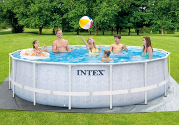 Preview: Intex Chevron Prism Frame Pool Set 488x122cm 